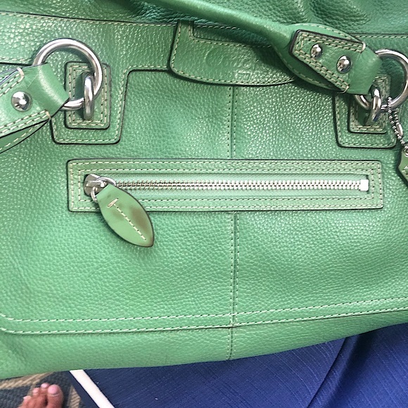 Coach Penelope Pebbled leather Satchel - Picture 5 of 14
